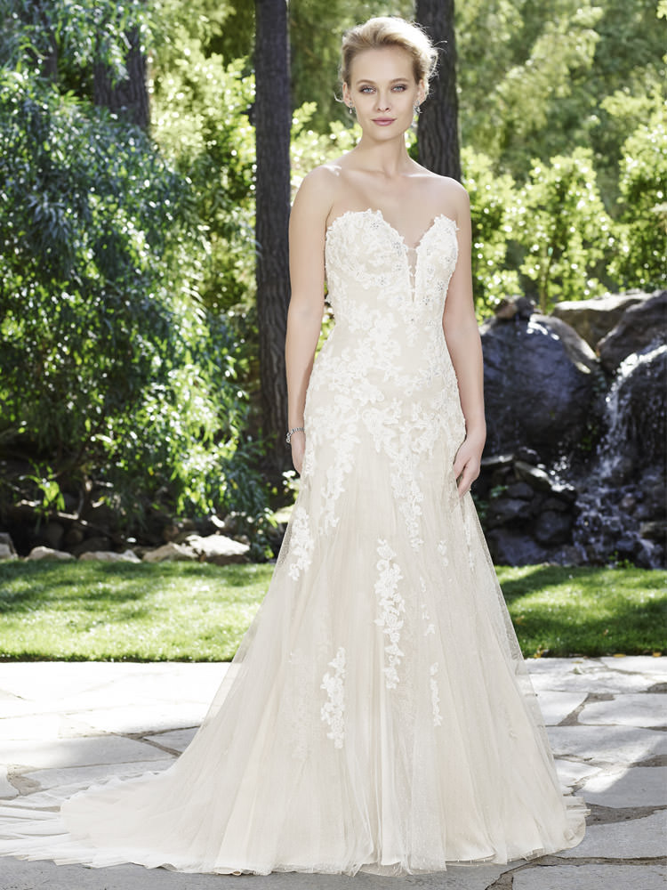 Monica's Bridal Casablanca Bridal 2247G, Style 4811742H0 Beaded Lace on ...