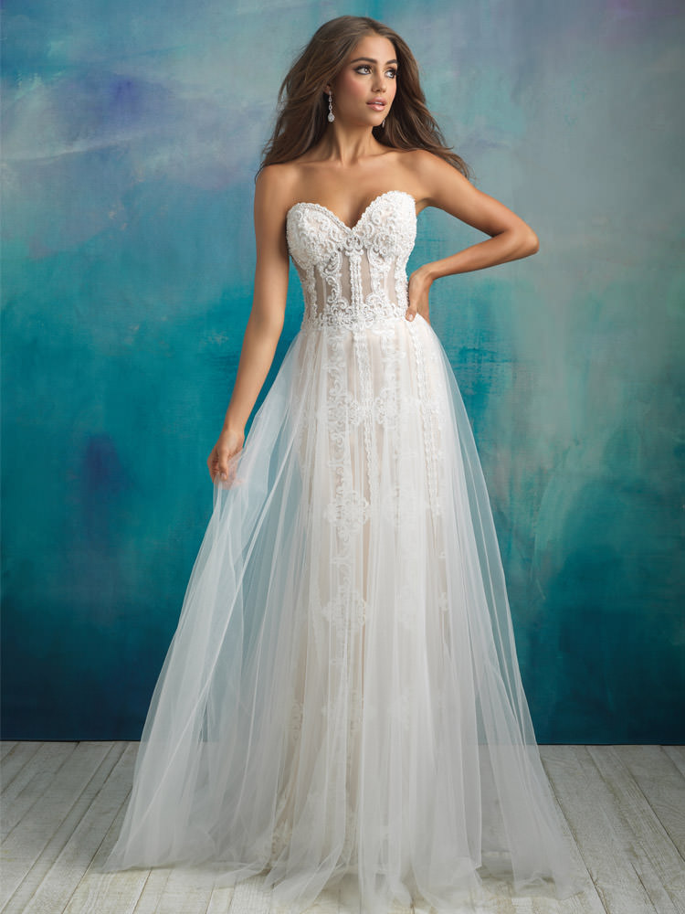 monica-s-bridal-allure-bridals-9523-style-1b1075g52-strapless-corset-wedding-dress-exposed